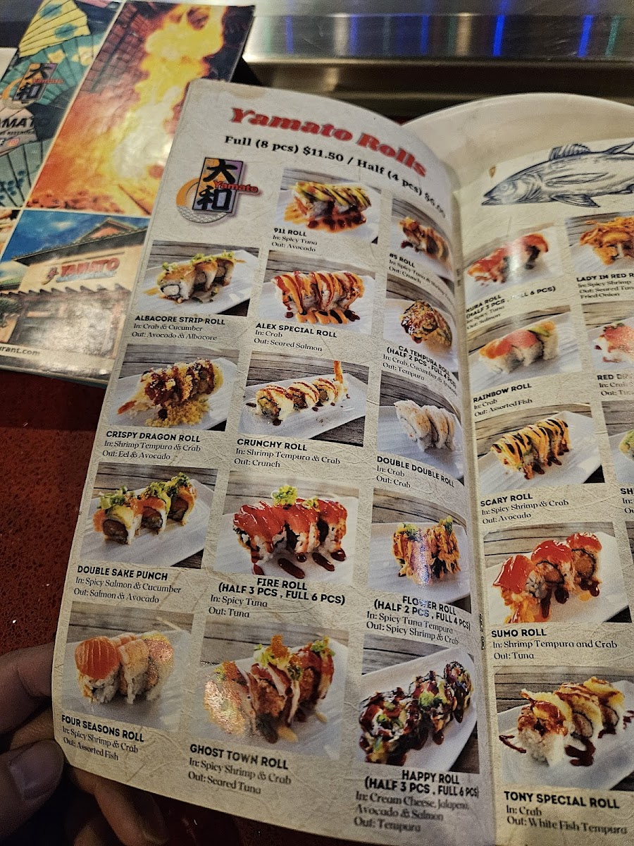 Yamato Restaurant Menu - Image 5